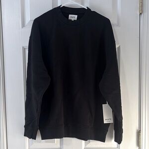 NWT MATE the Label Organic Fleece Oversized Sweatshirt